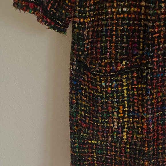 Chnel Inspired Colorful Tweed Jacket - Picture 4 of 7